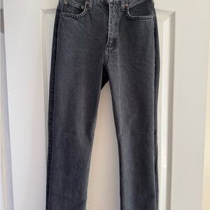 Agolde Charcoal Denim Jeans